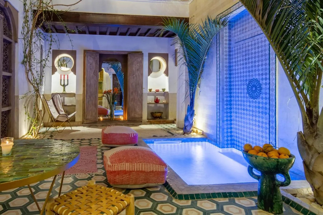 Riad Bed & Breakfast Comptoir Du Pacha Marrakesh Marocko