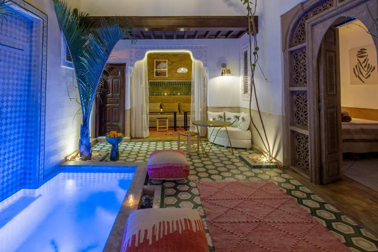 Riad Bed & Breakfast Comptoir Du Pacha Marrakesh Marocko